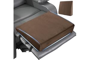 MABOZOO Wedge Recliner Leg Pillow, Foam Extra Large Foot Rest Cushion with Adjustable Straps, Recliner Footrest Extender Leg Elevation Pillow Wedge Pillow for Recliner, Bed, Sofa, Couch (Coffee)