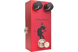 OULFOT Crunch Distortion Mini electric guitar effects Single Type Vintage Overdrive guitar pedal DC 9V True Bypass (Analog Chorus)