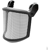 GE Full Face Mesh Visor Kit -Steel Mesh Quick Release Z87 Impact, No Fabric | Steel Mesh, Quick Release System, ANSI/ISEA Z87.1-2020, Z87 Impact Rated, Complete System