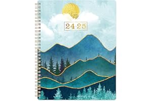 VONDAFE 2024-2025 Planner - Academic Planner 2024-2025, Jul. 2024 - Jun. 2025, Planner 2024-2025, 8" x 10", 2024-2025 Planner Weekly and Monthly withThick Paper