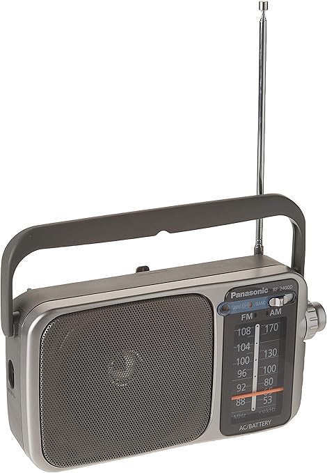Panasonic Portable Radio AM/FM AC/DC, Silver (RF-2400): Amazon.ca ...