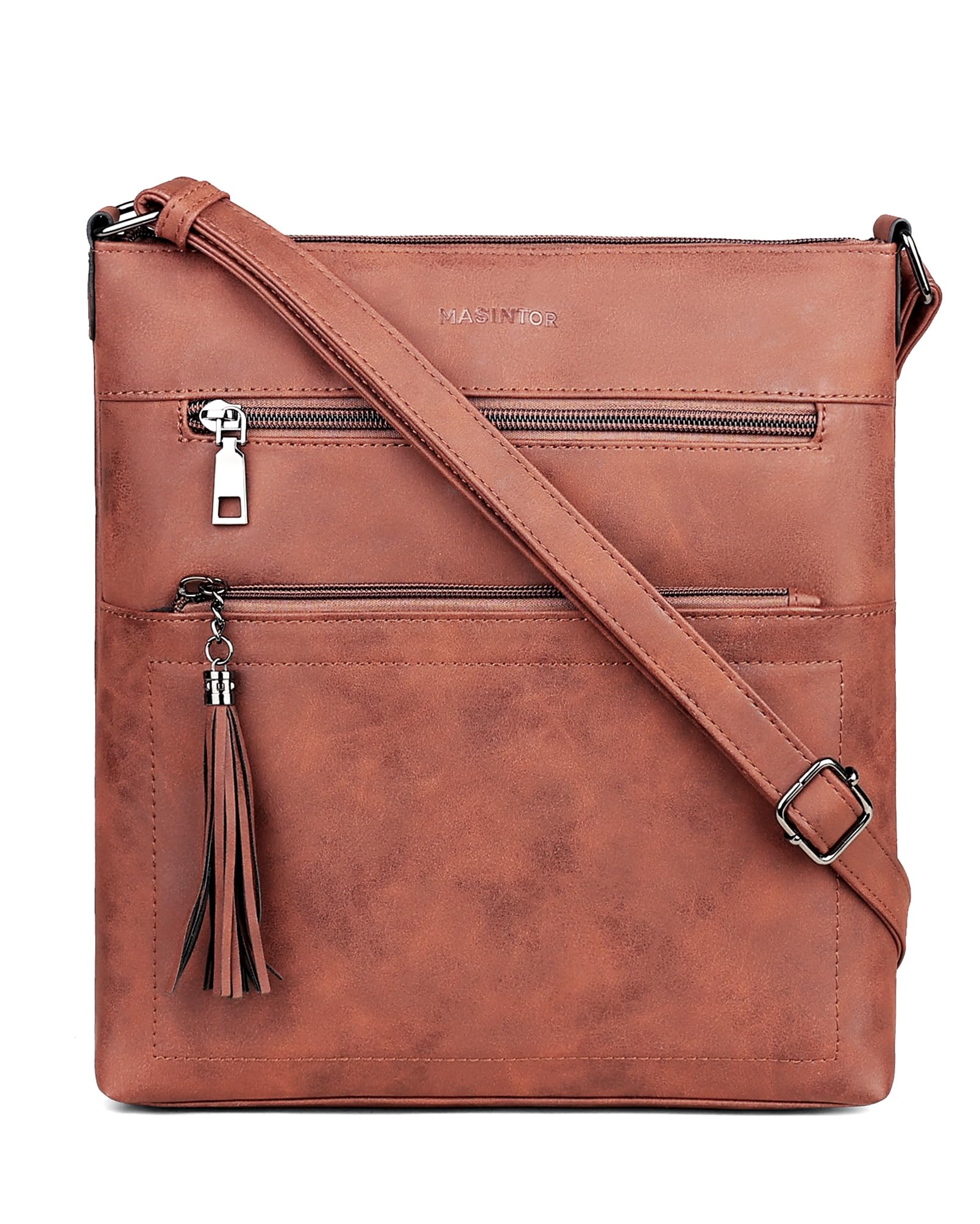 MASINTOR Crossbody Purses for Women, Multi Pocket