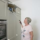 Calibre Care Nifty Nabber - High Quality Reacher Grabber Ideal For The Elderly, Disabled & The Hard To Reach Places, Eliminates Bending Over & Straining With It's Rotating Head - Extra Long & Durable Easy To Use Picker Upper by Calibre Care