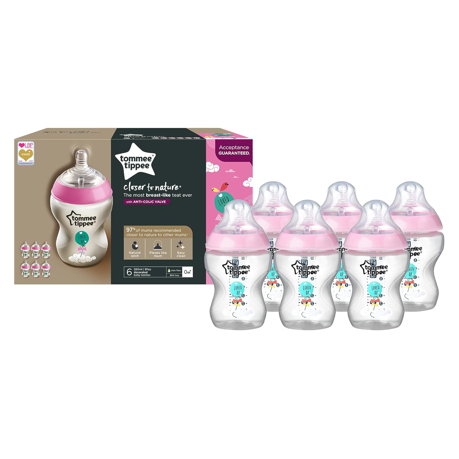 tommee tippee loved up bottles