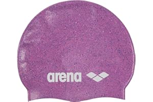 Arena Classic Junior Silicone Unisex Swim Cap for Girls and Boys Comfortable Durable Kids’ Pool Bathing Cap, One Size