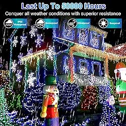 1500 LED 502FT Christmas String Lights
