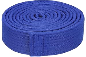 PATIKIL Taekwondo Colored Ranking Belt 1.5" x8.5Ft 2.6m, Polyester Martial Arts Judo Karate Belt for Coach Teaching Practice,