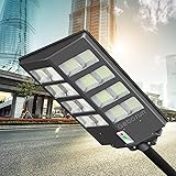 Gebosun 800W Solar Street Lights Outdoor,7000K