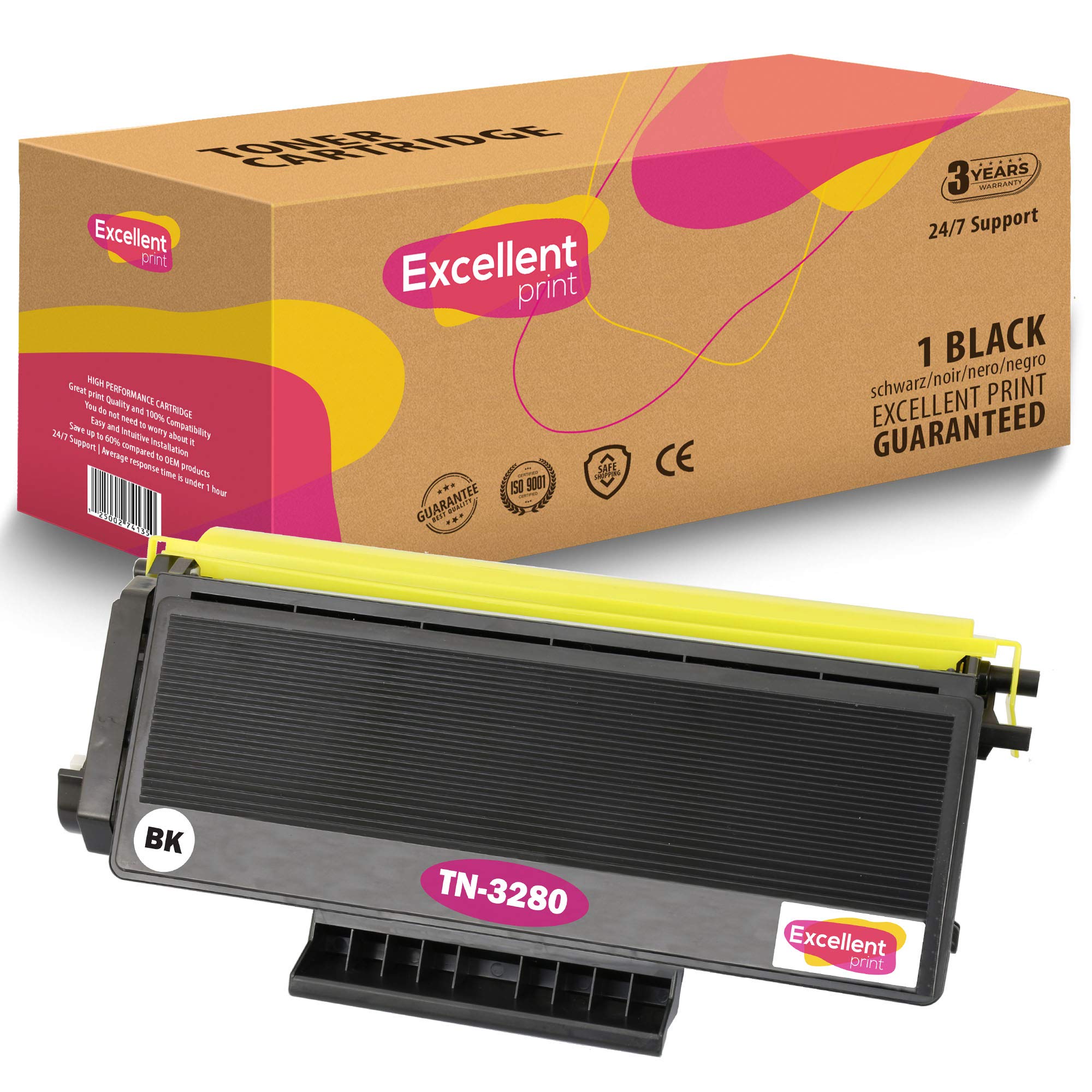 Excellent Print TN-3280 Compatible Toner cartridge for Brother HL-5380DN HL-5350DN HL-5340D MFC- 8380DN