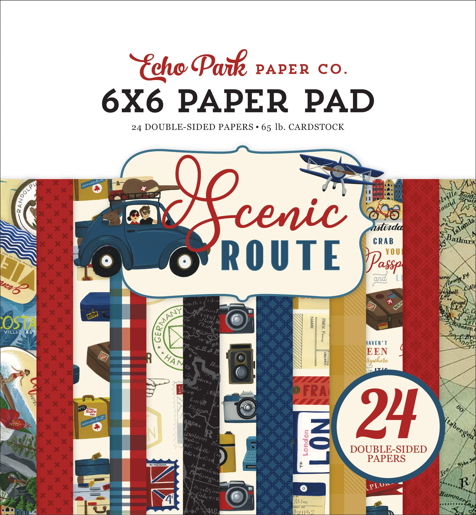 Scenic Route Paper 6X6 PAD