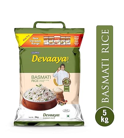 Daawat Devaaya Basmati Rice (Aged), 5kg