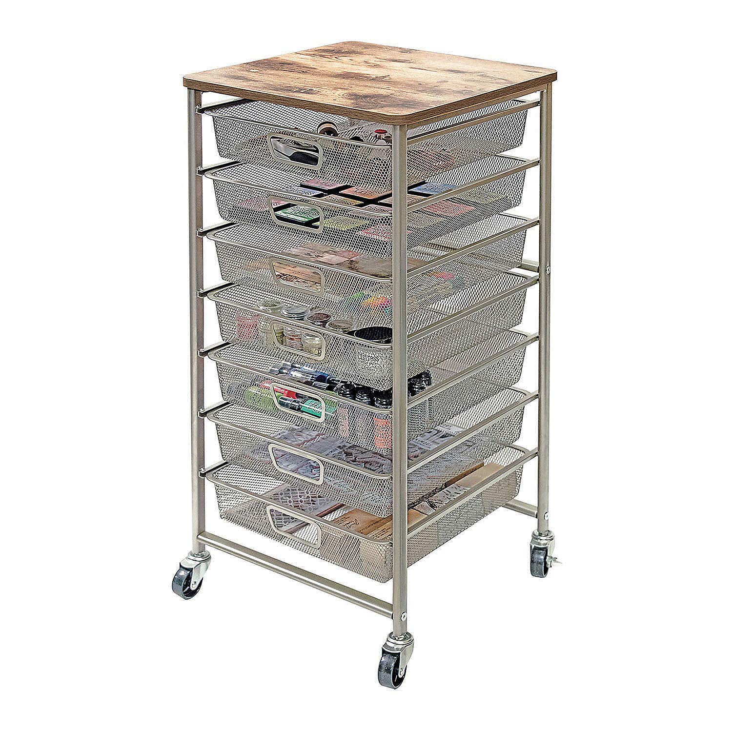 Amazon Com Fun Express Rolling Storage 7 Drawers Bytim Holtz