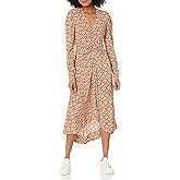 Joie Womens Women's Haruko Dress in Umber Multi