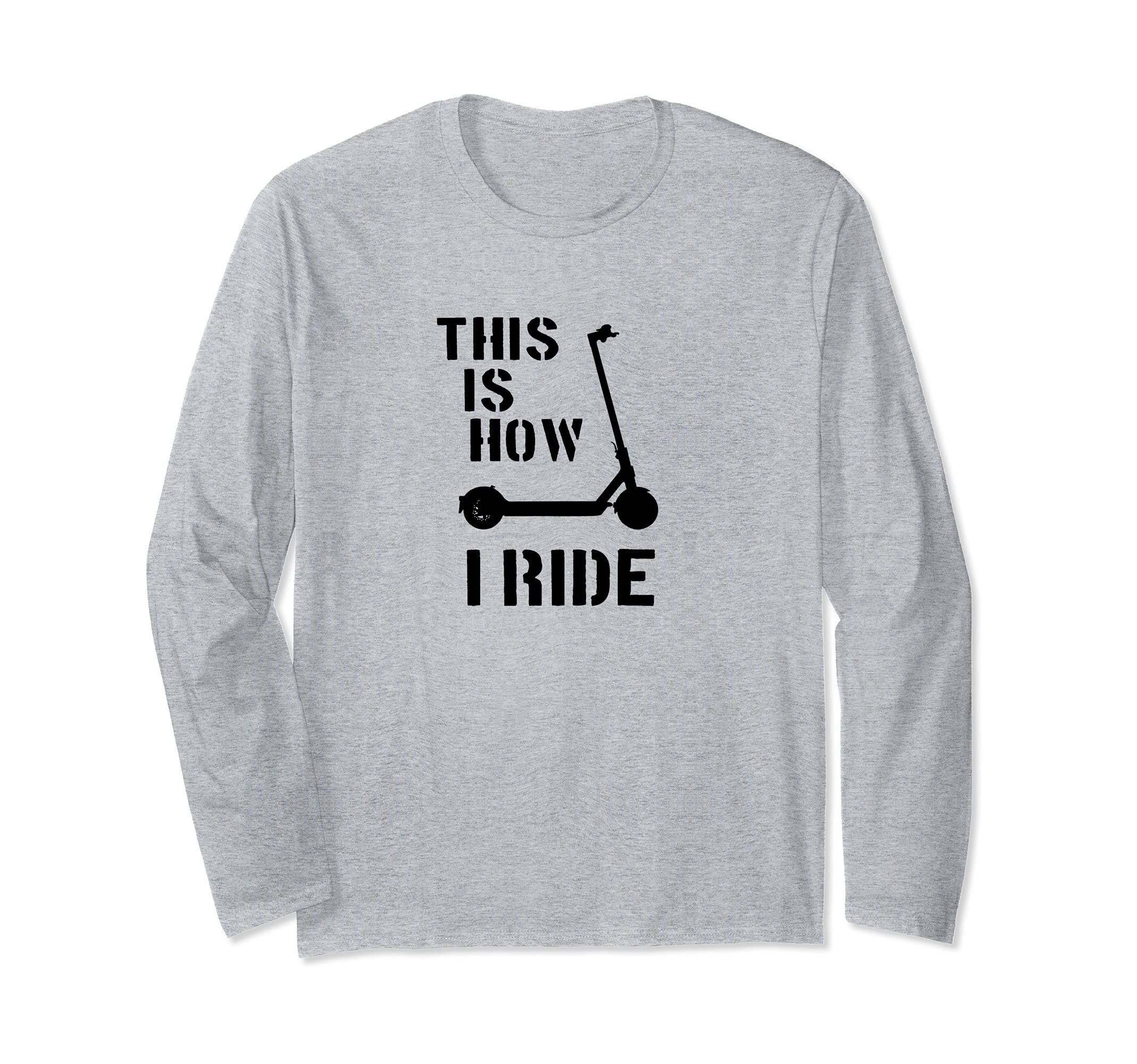 Electric Scooter Long Sleeve T-Shirt