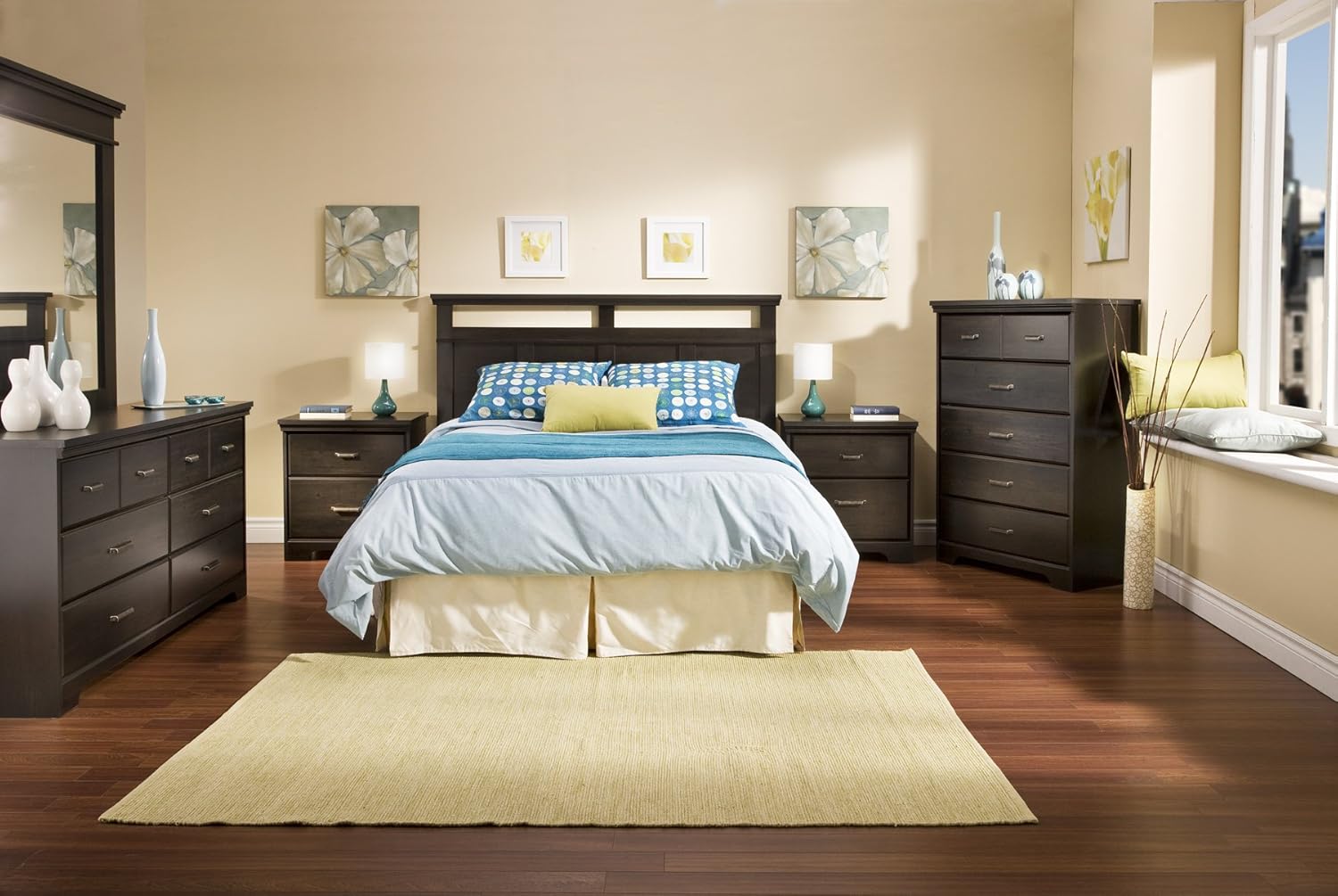 Amazon.com: South Shore Versa Collection Full/Queen Headboard 