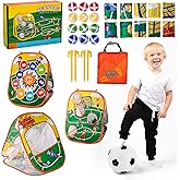 Sundaymot Bean Bag Toss Game Toy, Football Game Toys. Toddler Outdoor/Indoor Toys, for Kids Ages 3 4 5 6 7 8 Year Old Boys Gift, Kids Birthday Or Christmas Party Game, Backyard Game