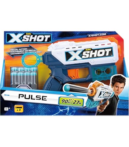 Amazon.com: X-Shot Excel Fury 4 Foam Dart Blaster (16 Darts) by