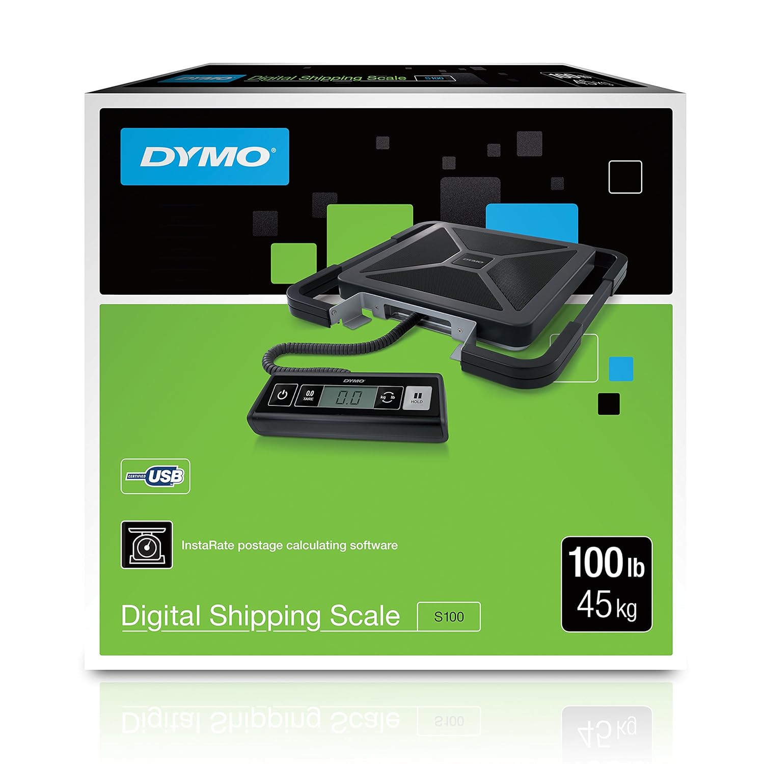 DYMO 1776111 Digital Shipping Scale, 100-Pound : Postal Scales : Office Products