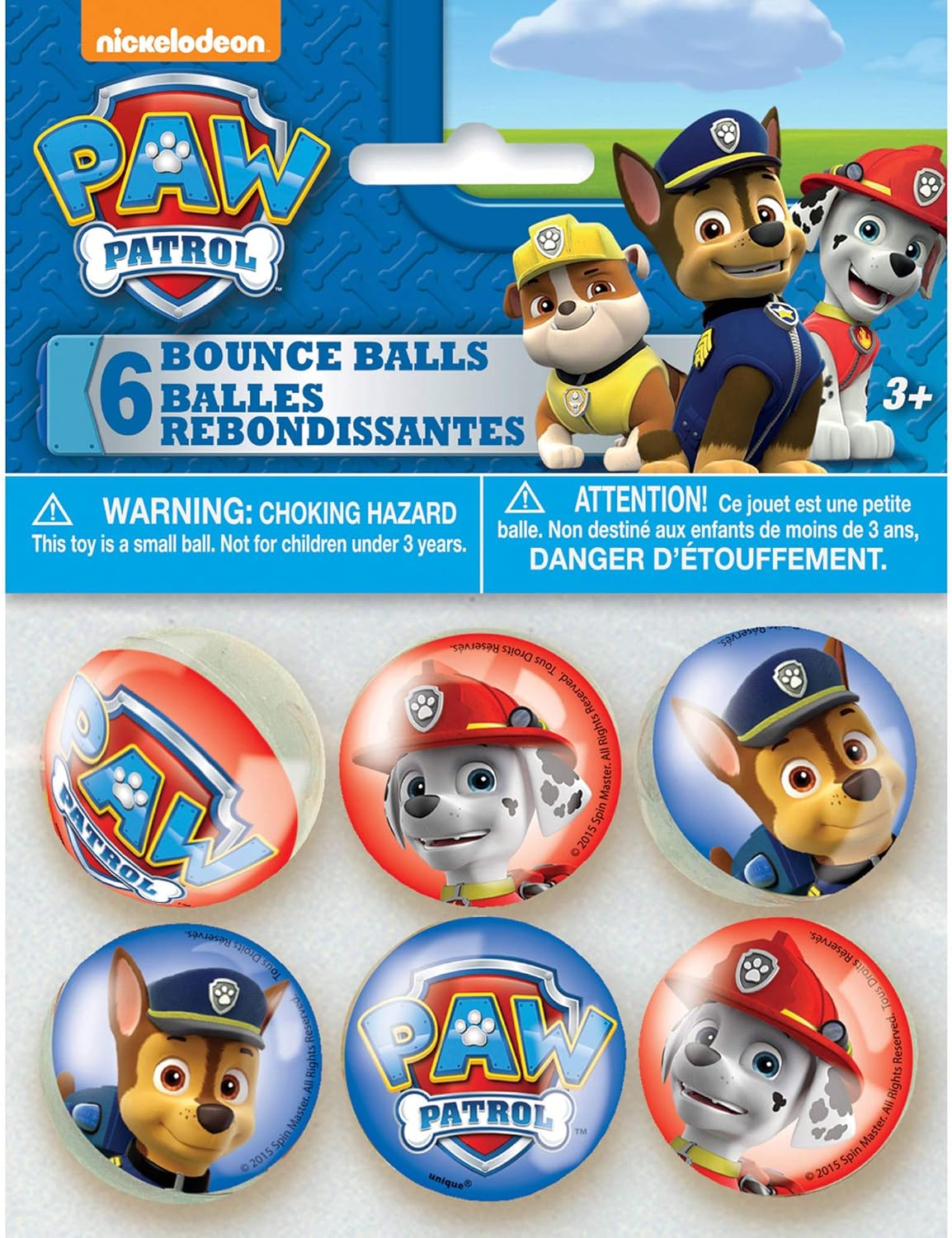 paw patrol balls