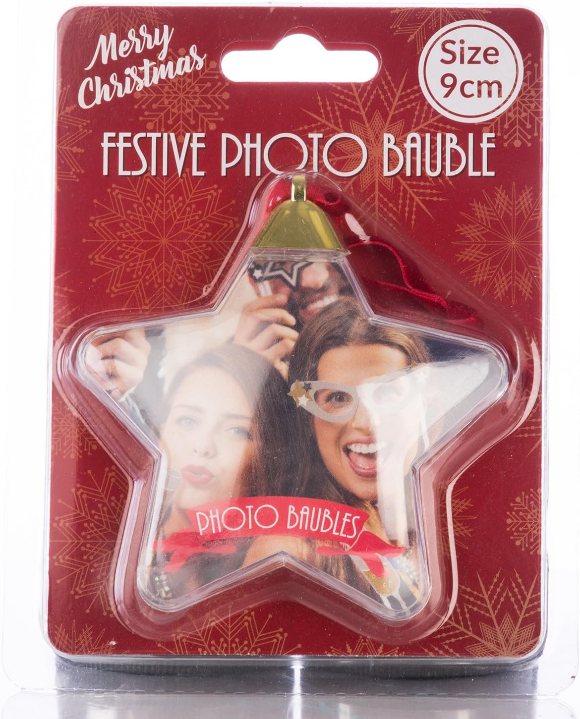 DSL Christmas Festive Photo Bauble (Star)