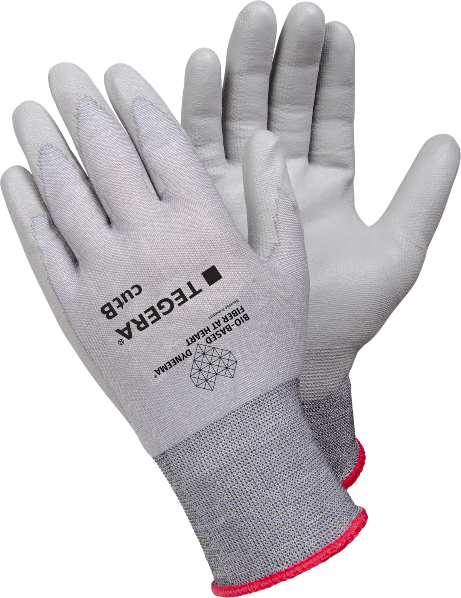 Ejendals 909-8 Size 8 "Tegera 909" Cut-Resistant Glove - Grey