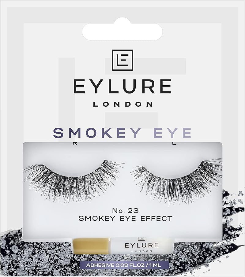 Eylure Smokey Eye No. 023 False Lashes Handmade Reusable Up to 10 Wears with