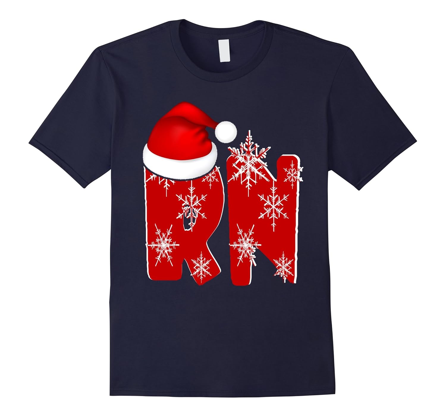 Registered Nurse Santa RN t-shirt Christmas gifts for nurses-Rose