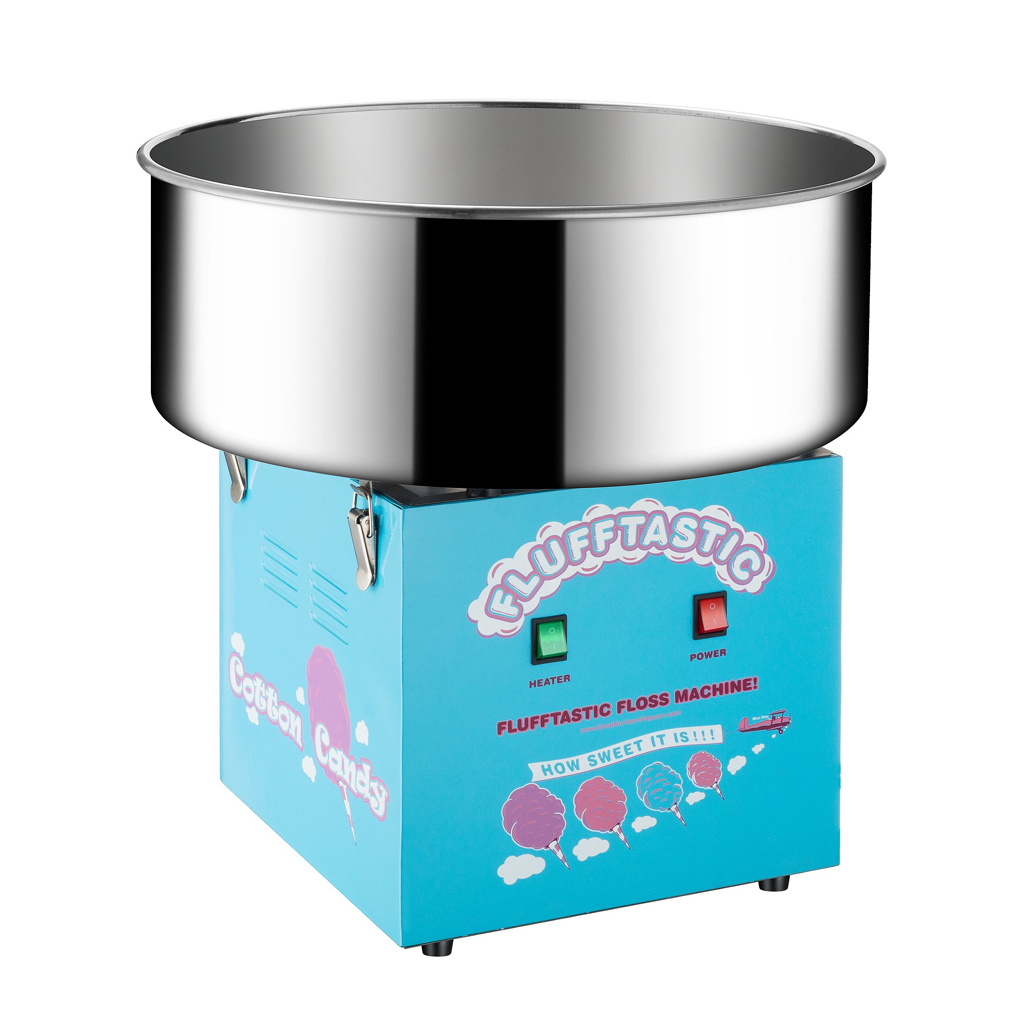 6310 Great Northern Popcorn Cotton Candy Machine Flufftastic Floss