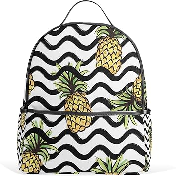 black pineapple backpack