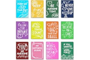 Vusnud 24 Packs - Gifts in Bulk Mini Inspirational Notebooks for Kids Party Favors, Small Motivational Notepads for Students, Cute Notebooks Back to School Gifts from Teacher