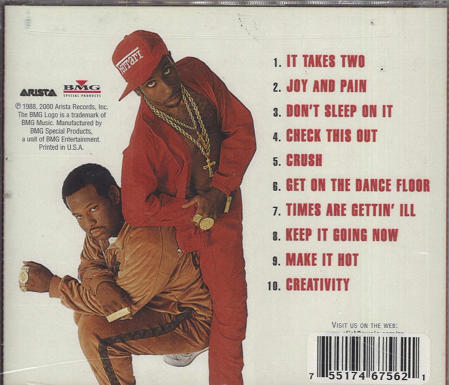 It Takes 2 Rob Base Dj E Z Rock Amazon Es Musica