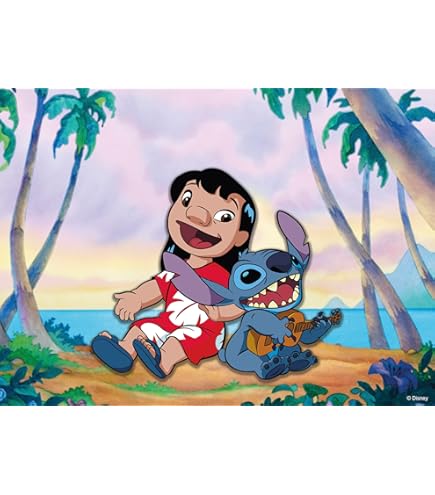 Amazon.com: Disney Lilo & Stitch 20th Anniversary Jigsaw Puzzle