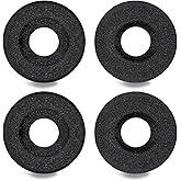 Ear Cushions for Plantronics Headset, Foam Ear Pads Replacement Headphone Covers for Plantronics HW251N 510 520 Blackwire 3210 3220 3310 3320 Jabra PRO 920 930 9450 Biz 1500 1900 2400II-4 Pack