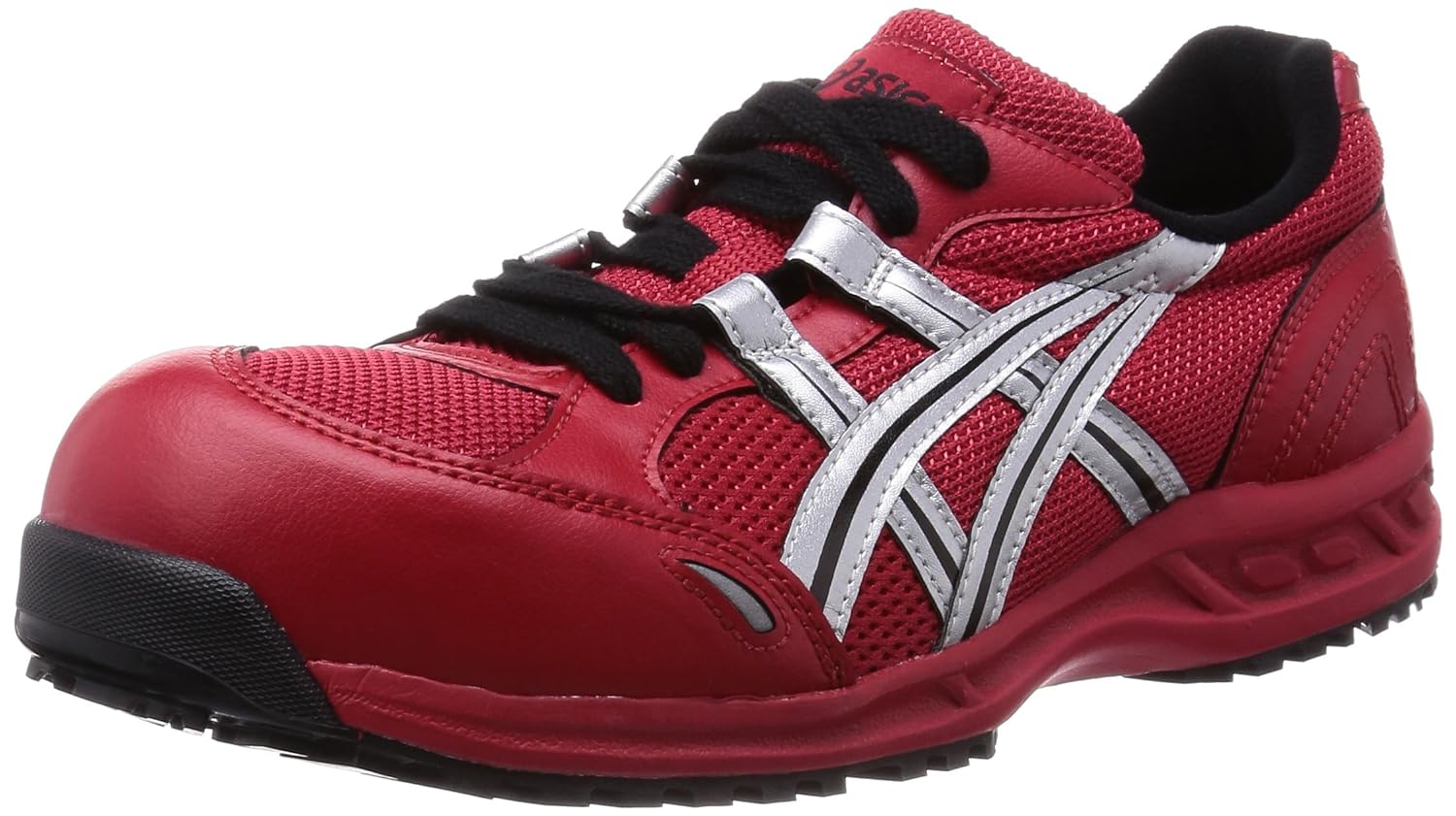 アシックス 安全靴 作業靴 ウィンジョブreg 33l B011mw0fea レッド シルバー 24 5 Cm Communityenterpriselaw Org