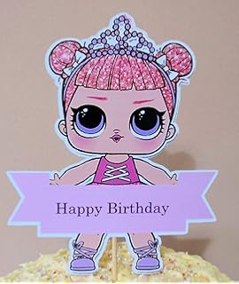 Chic Cottage Crafts Lol Doll Kitty Queen Cake Topper Party