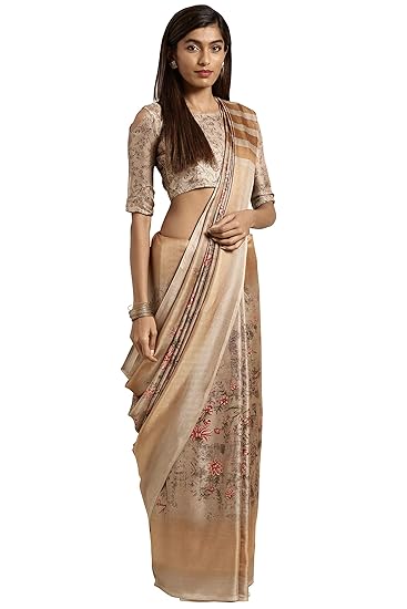 Womens Silk Saree With Blouse Piece