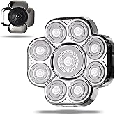 UPTARD Head Shaver Replacement Heads,Head Shaver Replacement Blades, Head Shavers for Bald Men,Head shavers for Men, Stainless Steel Rotary Blades for Electric Head Razor (silver9)