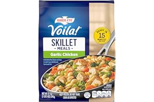 Birds Eye Voila! Garlic Chicken Frozen Dinner, Easy-to-Prepare Frozen Meal for Weeknight Family Meals, 21 OZ Bag