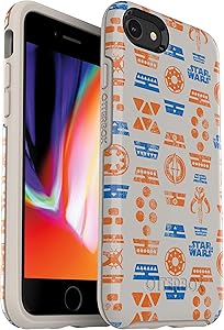 OtterBox Symmetry Series Star Wars Case for iPhone SE (2nd gen - 2020) and iPhone 8/7 (NOT Plus) - Retail Packaging - HAN Solo