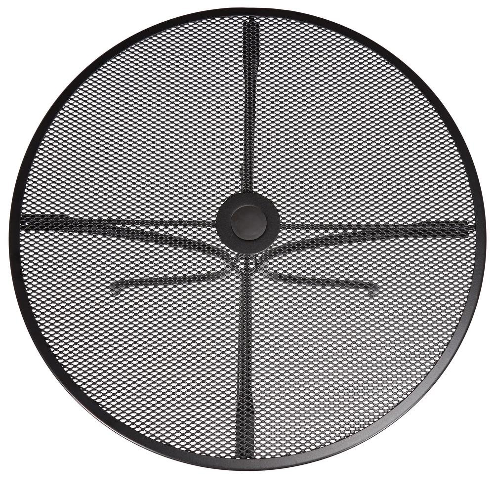 Patio Hampton Bay Nantucket Round Metal Outdoor Bistro Table 70300000105157 Patio, Lawn & Garden