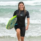 Osprey 40 inch Bodyboard with Leash Green Lightweight Deck Core view 3