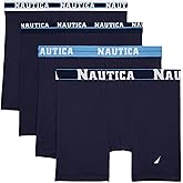 Nautica Men's 4 Pack Limited Edition Stretch Boxer Briefs