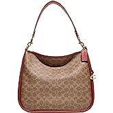 COACH Coated Canvas Signature Cary Shoulder Bag