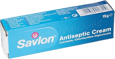Savlon Antiseptic Cream 15 g - First Aid Protection and Healing