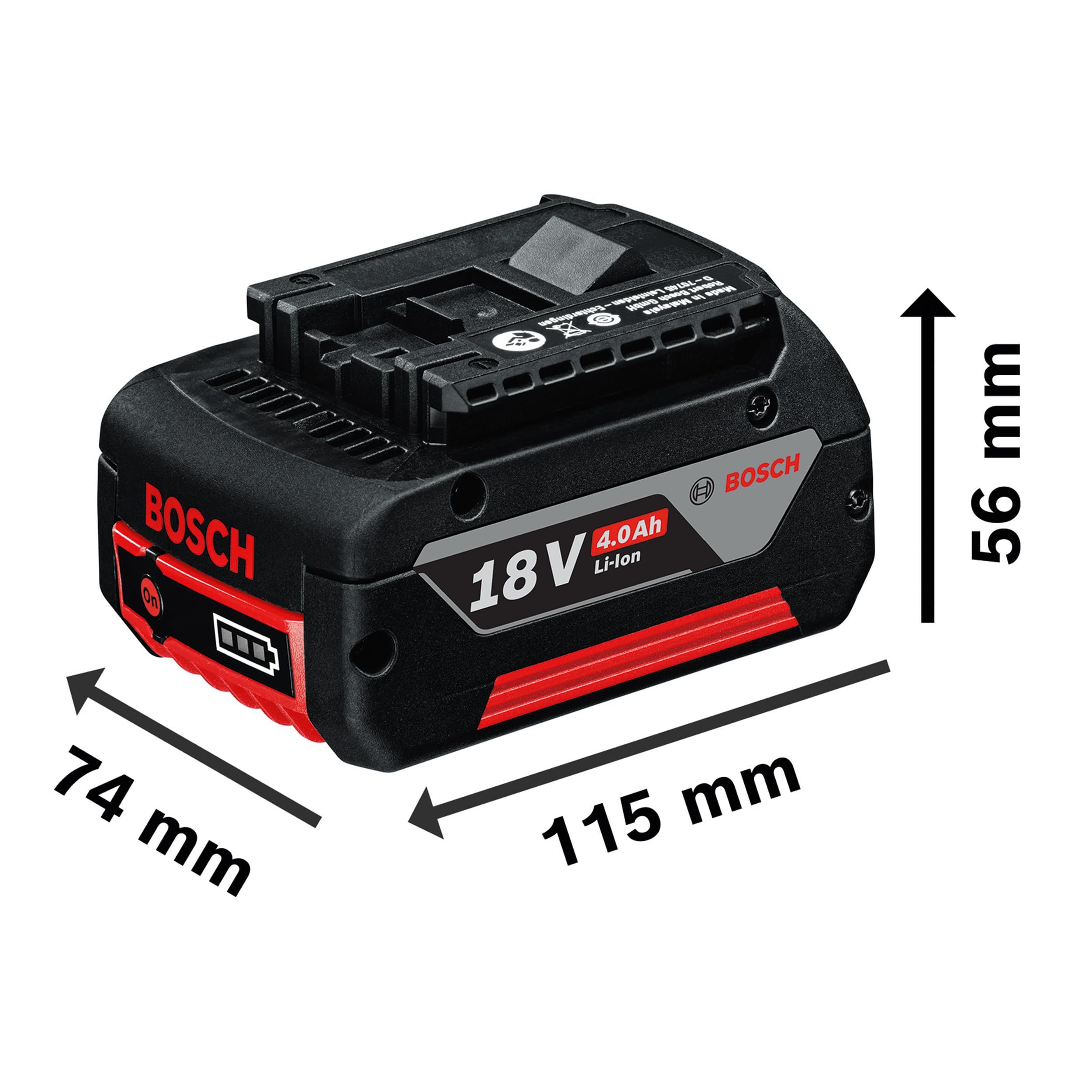 Bosch Professional 18V System Akku GBA 18V 4.0Ah 6