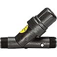 Rain Bird PRF10040S Drip Irrigation In-Line 40 psi Pressure Regulating "Y" Filter, 1" Male Pipe Thread
