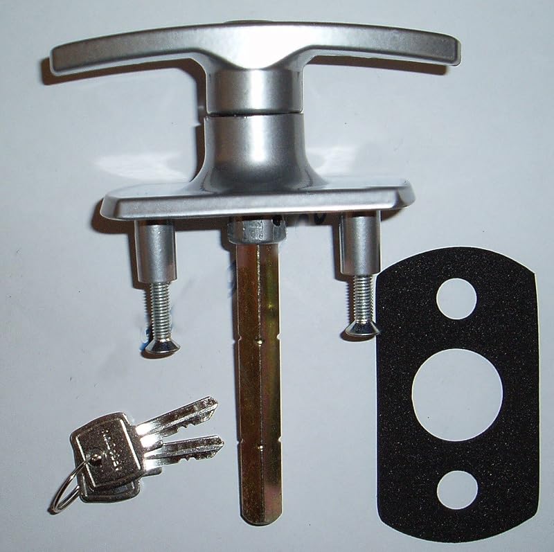 Garador Universal 18mm Garage Door Lock Handle with Keys - Henderson Merlin