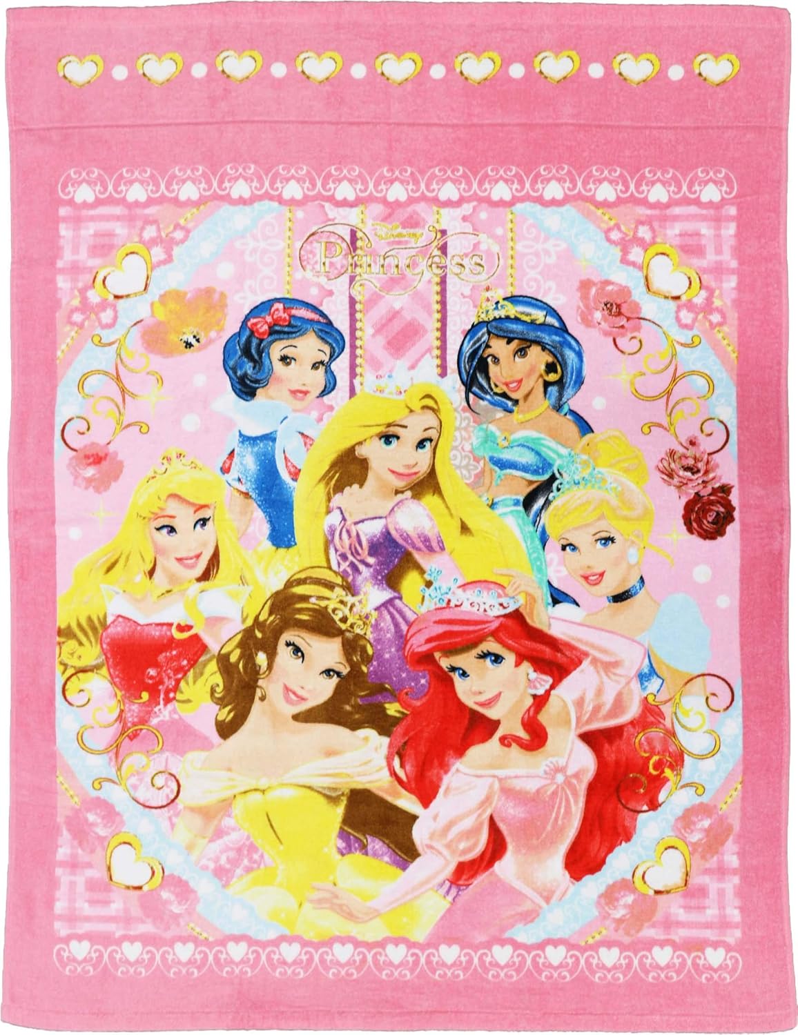 Amazon Co Jp 丸眞 ハーフケット ディズニー プリンセス 85 115cm レーシープリンセス 子供用 綿100 ホーム キッチン