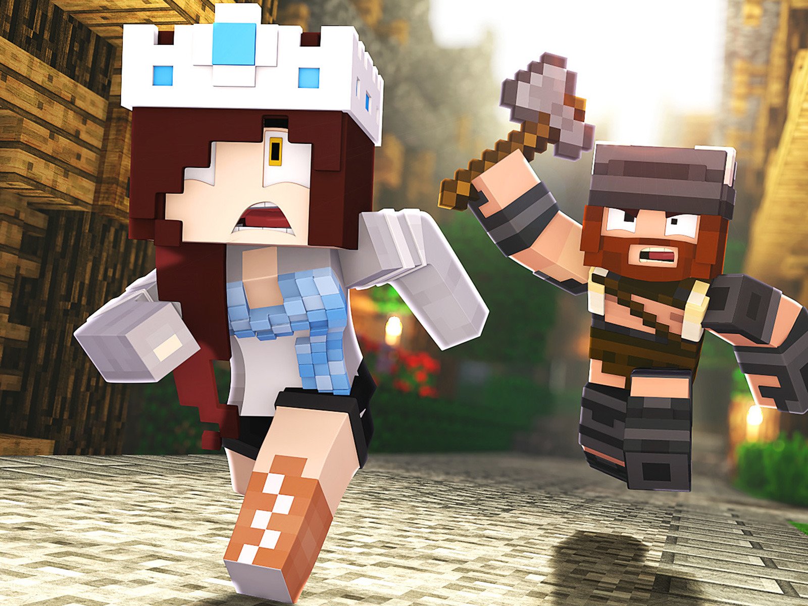 Watch Clip Mystery Hotel Minecraft Roleplay Minigames Prime Video