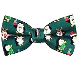 OCIA Holiday Halloween Christmas Pre-Tied Bow Tie